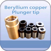 Beryllium copper plunger tip
